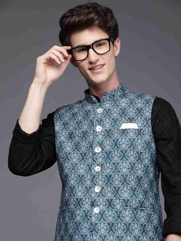 Manyavar waistcoat price best sale