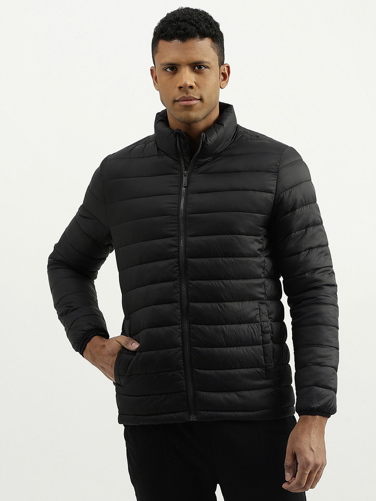 United colors of benetton full sleeve solid men's jacket on sale