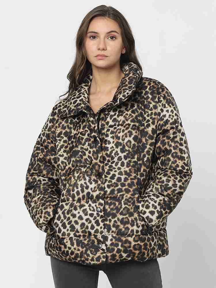 Womens cheetah clearance print jacket