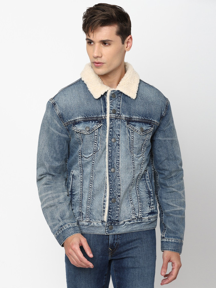 American Eagle Outfitters Full Sleeve Washed Men Jacket Buy