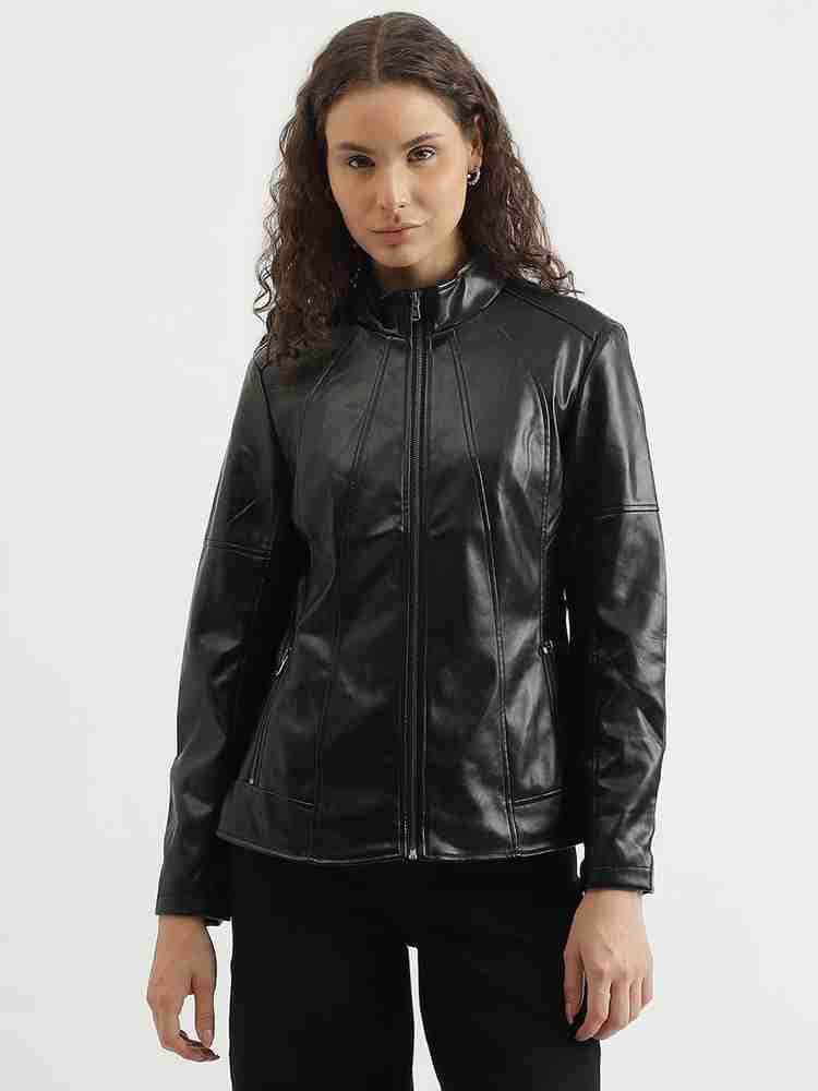 United Colors of Benetton Full Sleeve Solid Women Jacket Buy