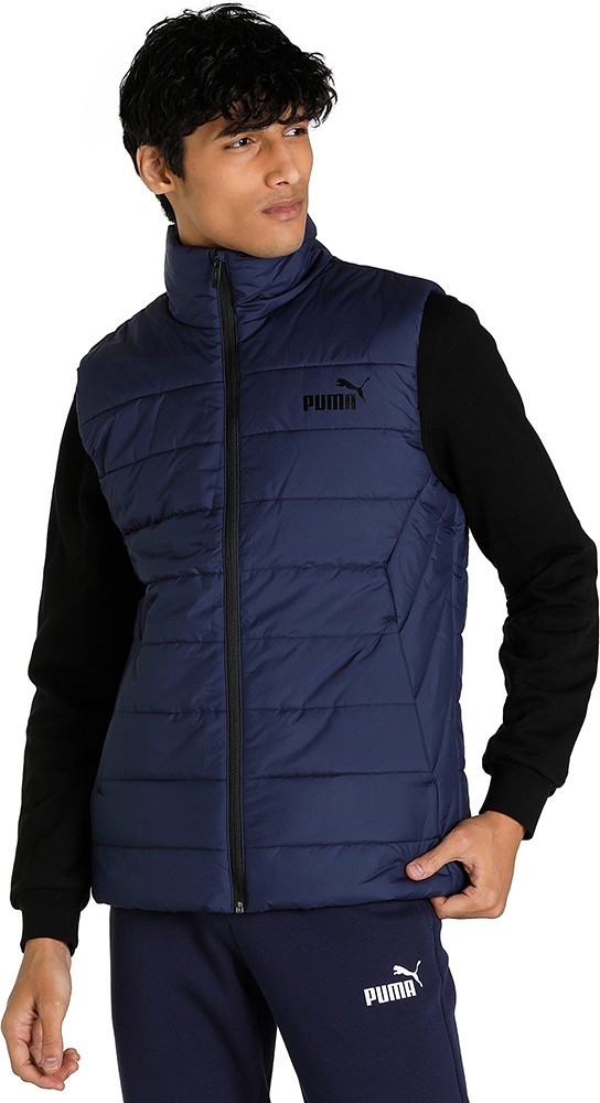 PUMA Sleeveless Solid Men Jacket - Buy PUMA Sleeveless Solid Men Jacket  Online at Best Prices in India