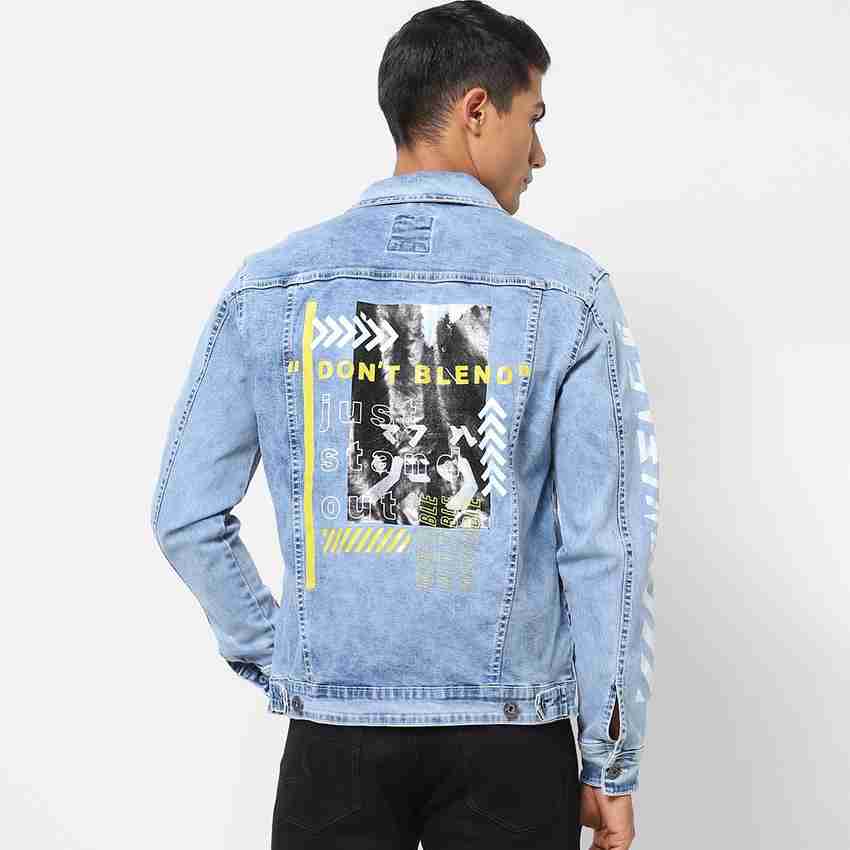 Armored cheap denim jacket