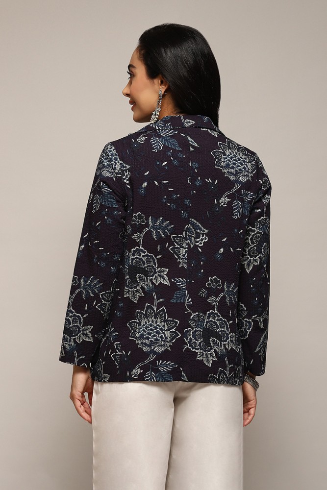 BIBA Full Sleeve Printed Women Jacket Buy BIBA Full Sleeve Printed Women Jacket Online at Best Prices in India Flipkart