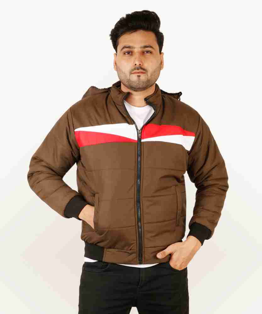 Color block hot sale mens jacket