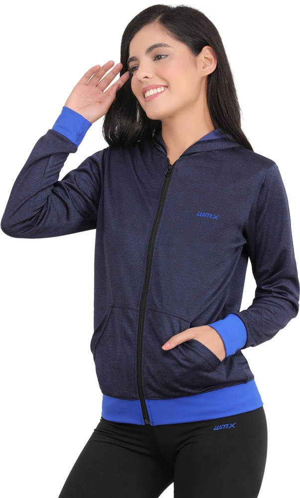 Buy WMX Full Sleeve Self Design Women Jacket Online at Best