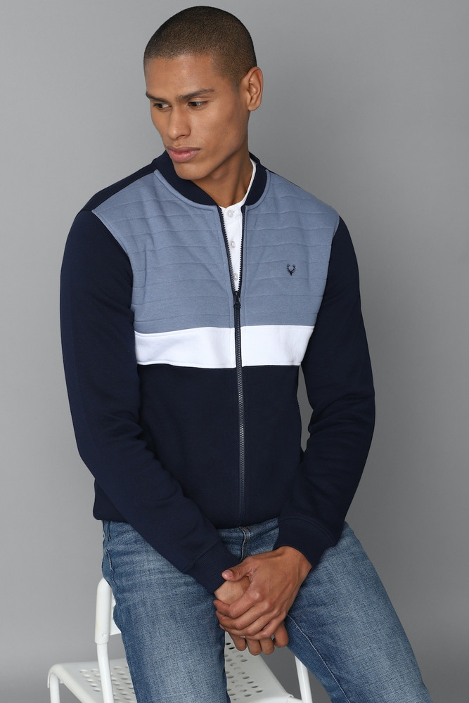Allen solly denim jacket cheap