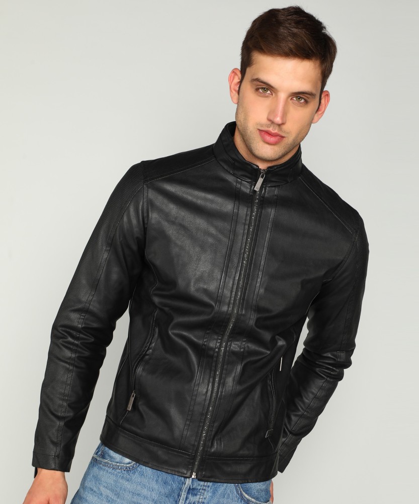 Leather jacket hotsell price flipkart