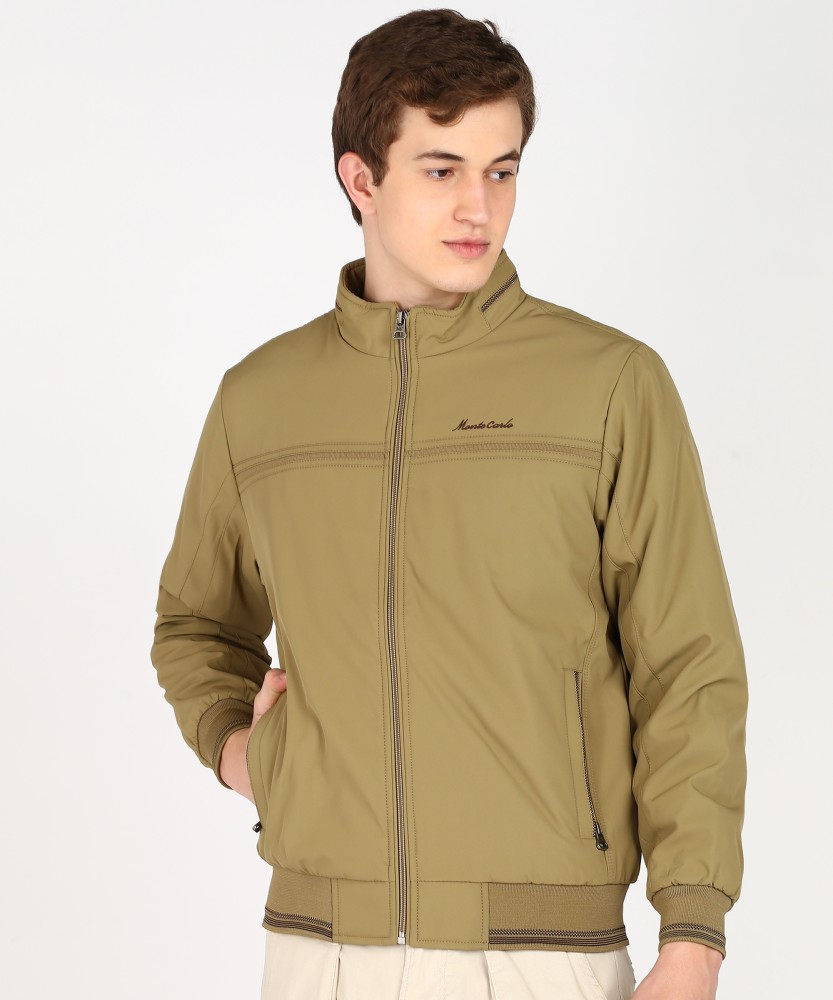 MONTE CARLO Full Sleeve Solid Men Jacket Buy MONTE CARLO Full