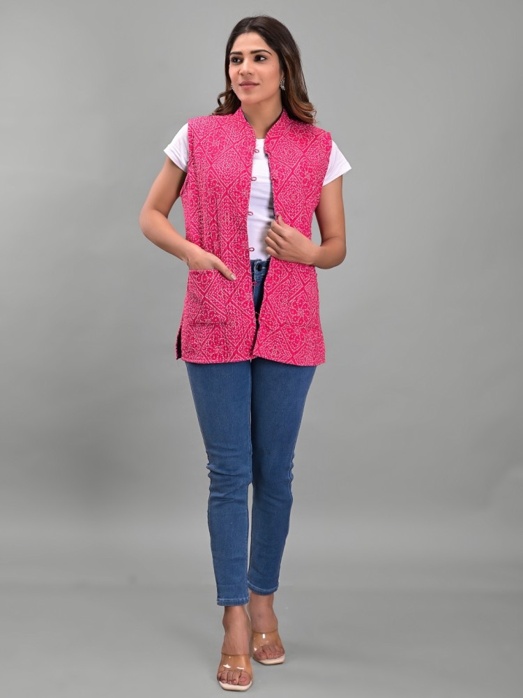 Women's Solids Denim Jacket by Hrikshika fashion on Limeroad