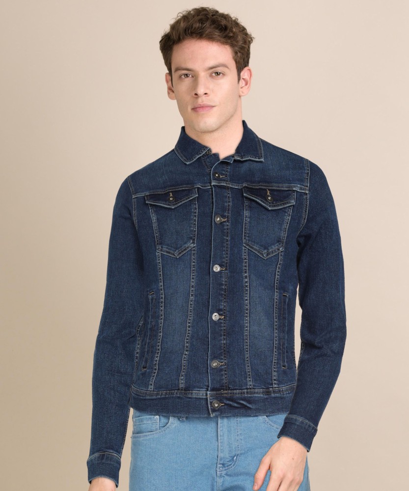Pepe Jeans Full Sleeve Washed Men Denim Jacket - Buy Pepe Jeans Full Sleeve  Washed Men Denim Jacket Online at Best Prices in India