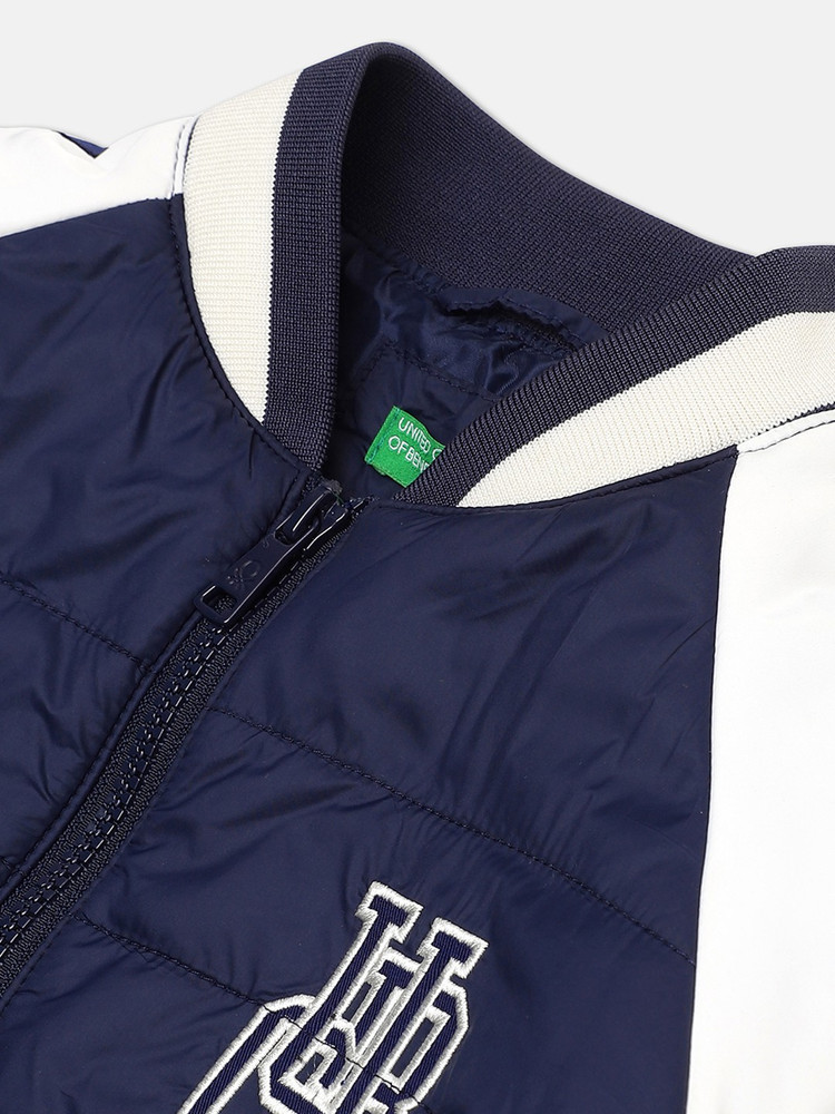 United Colors of Benetton Full Sleeve Colorblock Boys Jacket Buy