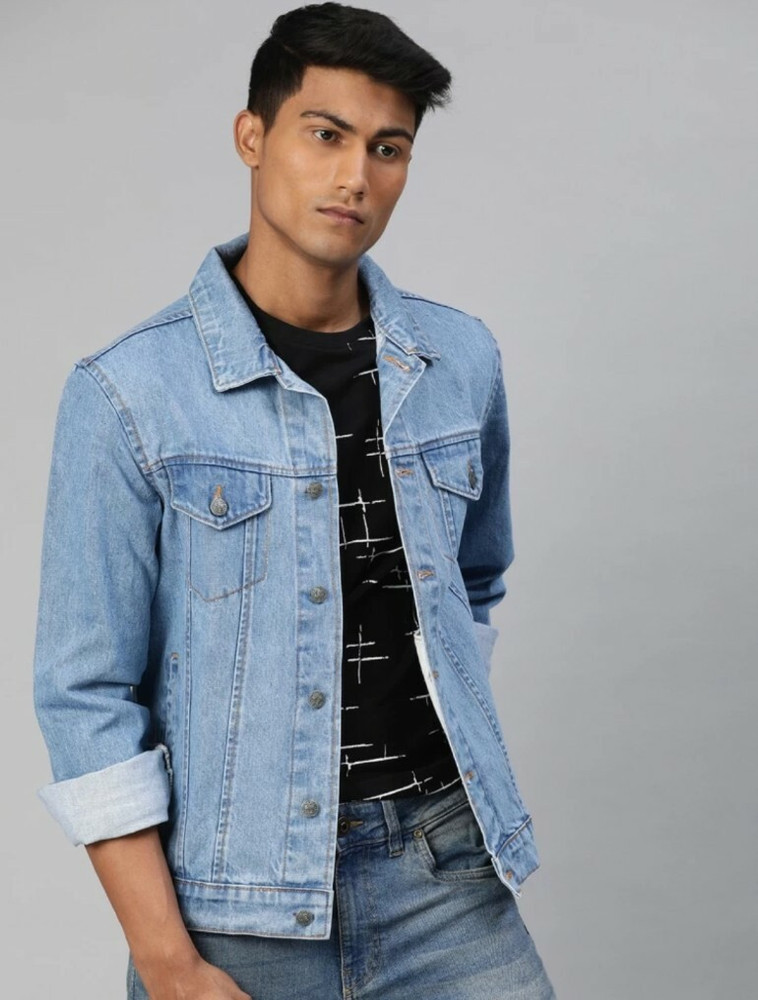 Jeans jacket clearance for men flipkart
