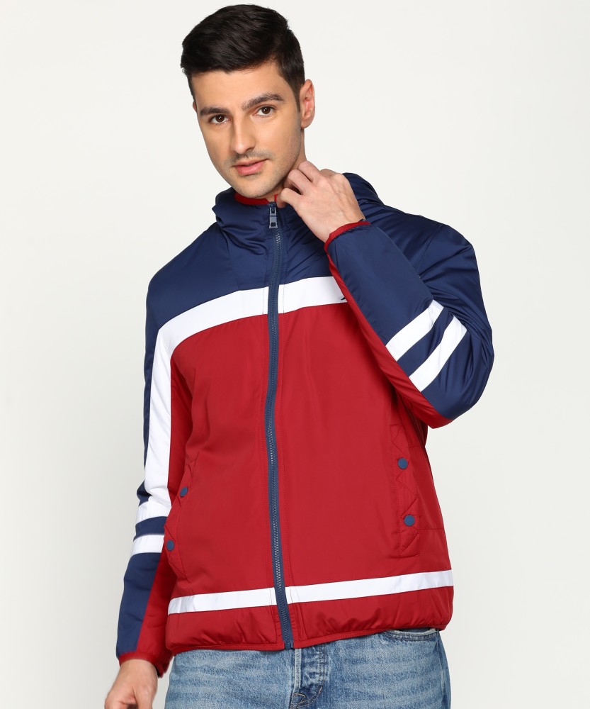 NAUTICA Full Sleeve Colorblock Men Jacket - Buy NAUTICA Full Sleeve  Colorblock Men Jacket Online at Best Prices in India