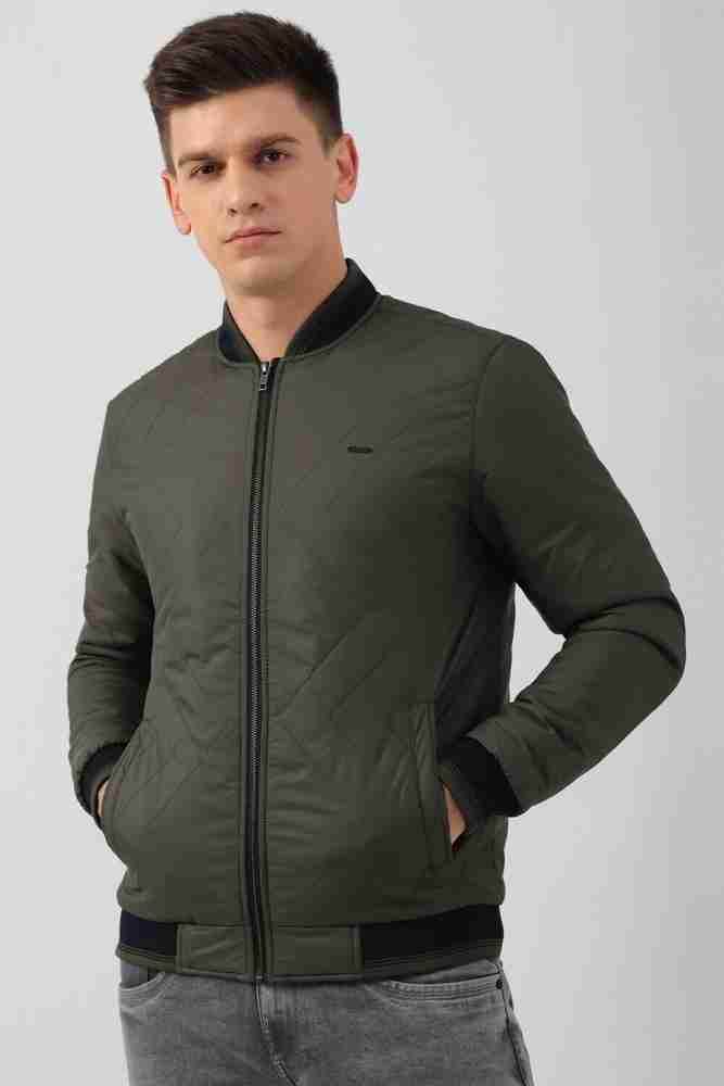 Peter england full shop sleeve solid men's jacket