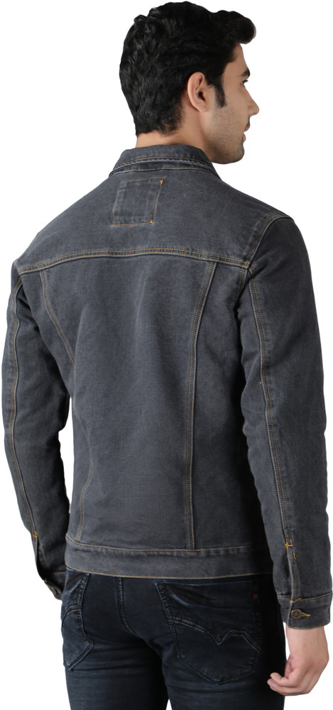 NUEVOSPORTA Full Sleeve Solid Men Denim Jacket - Buy NUEVOSPORTA Full  Sleeve Solid Men Denim Jacket Online at Best Prices in India | Flipkart.com