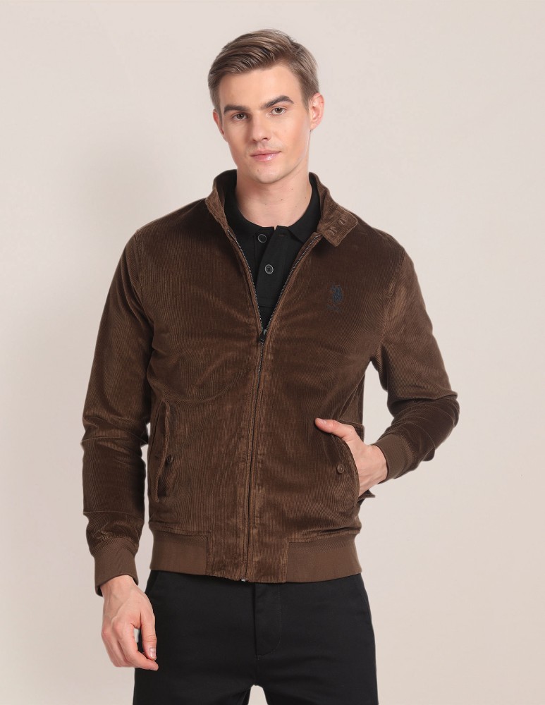 U.S. POLO ASSN. Full Sleeve Solid Men Jacket Buy U.S. POLO ASSN