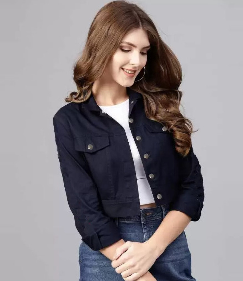 Denim jacket for girl flipkart store