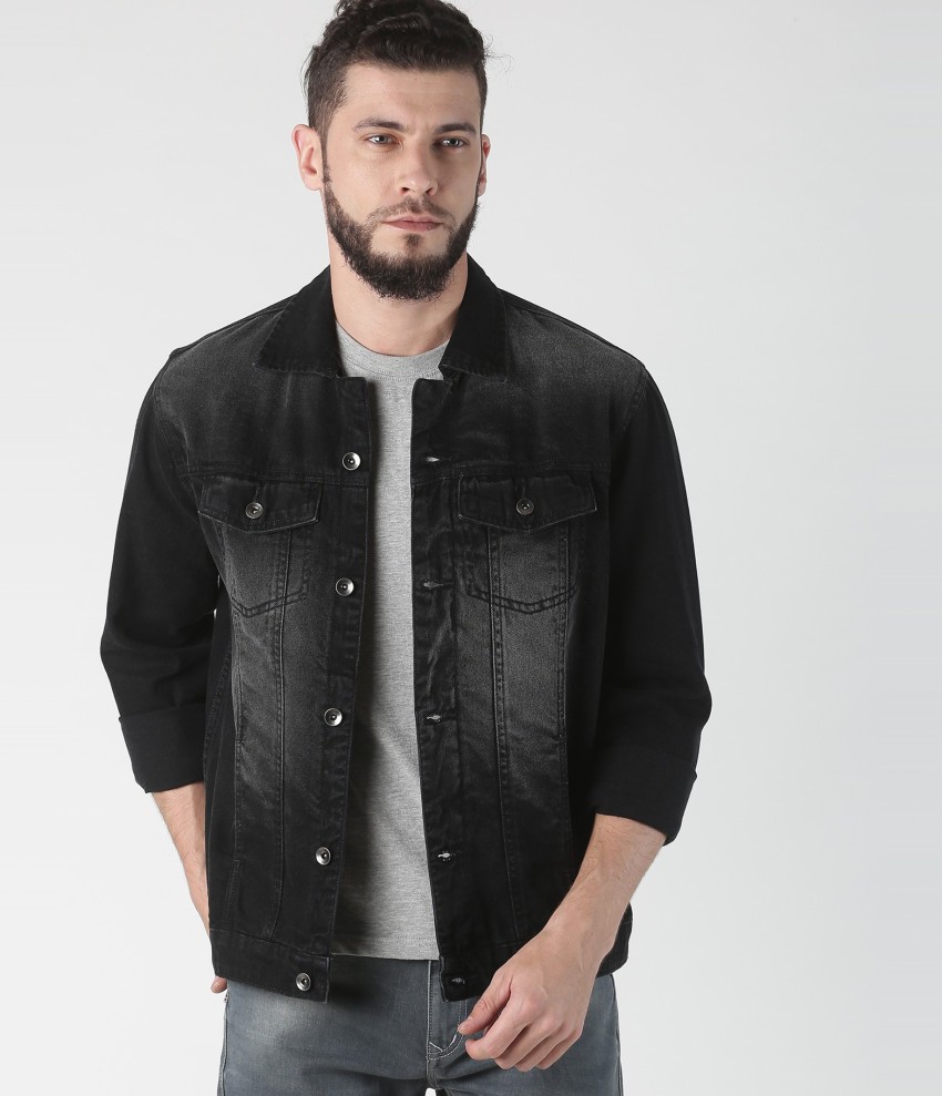 Mens denim jacket outlet flipkart