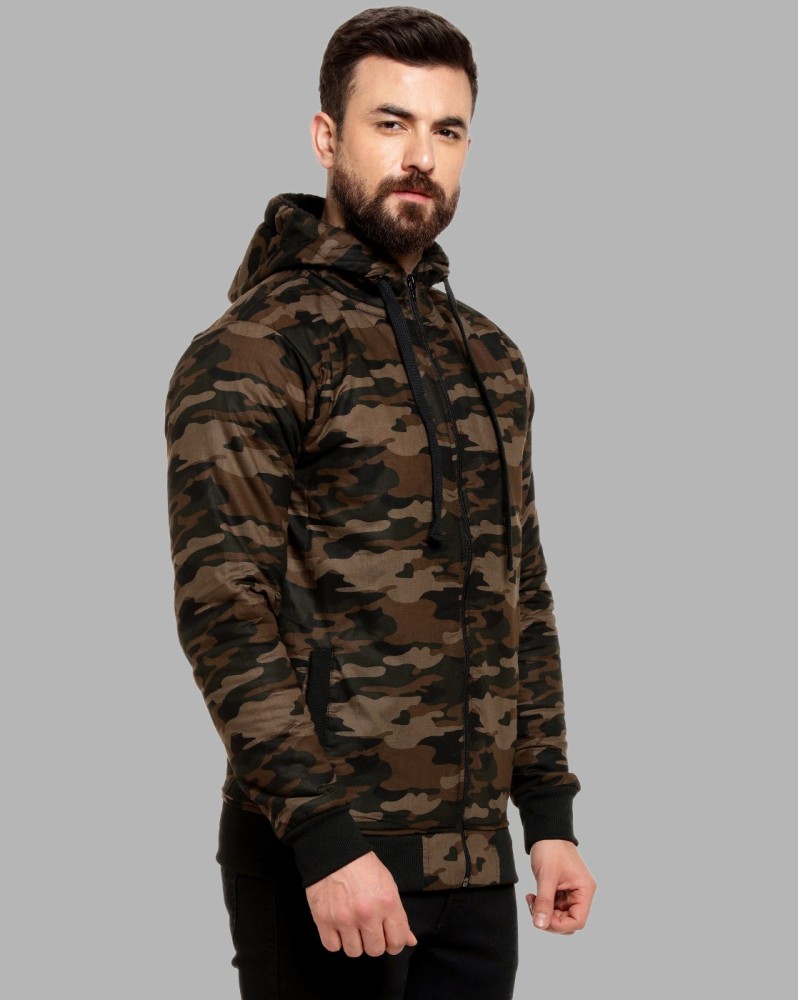 CAMPUS SUTRA Full Sleeve Camouflage Men Jacket