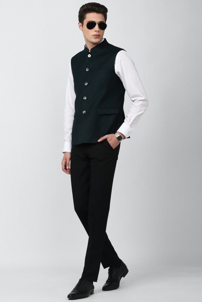 Van heusen sale nehru jacket