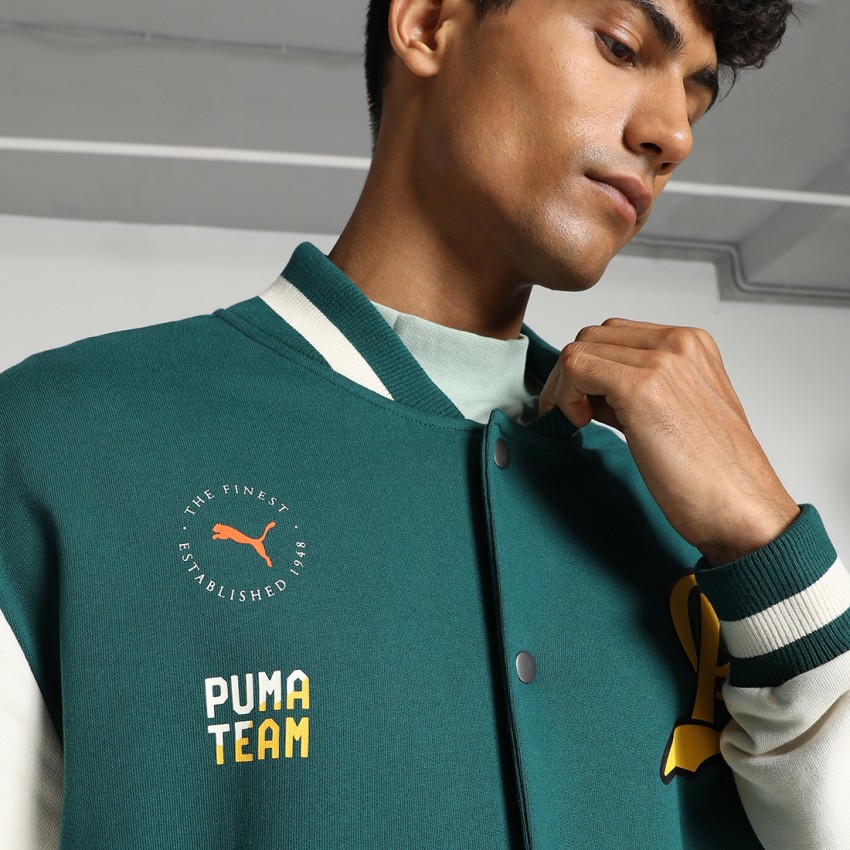 Puma jersey jacket best sale