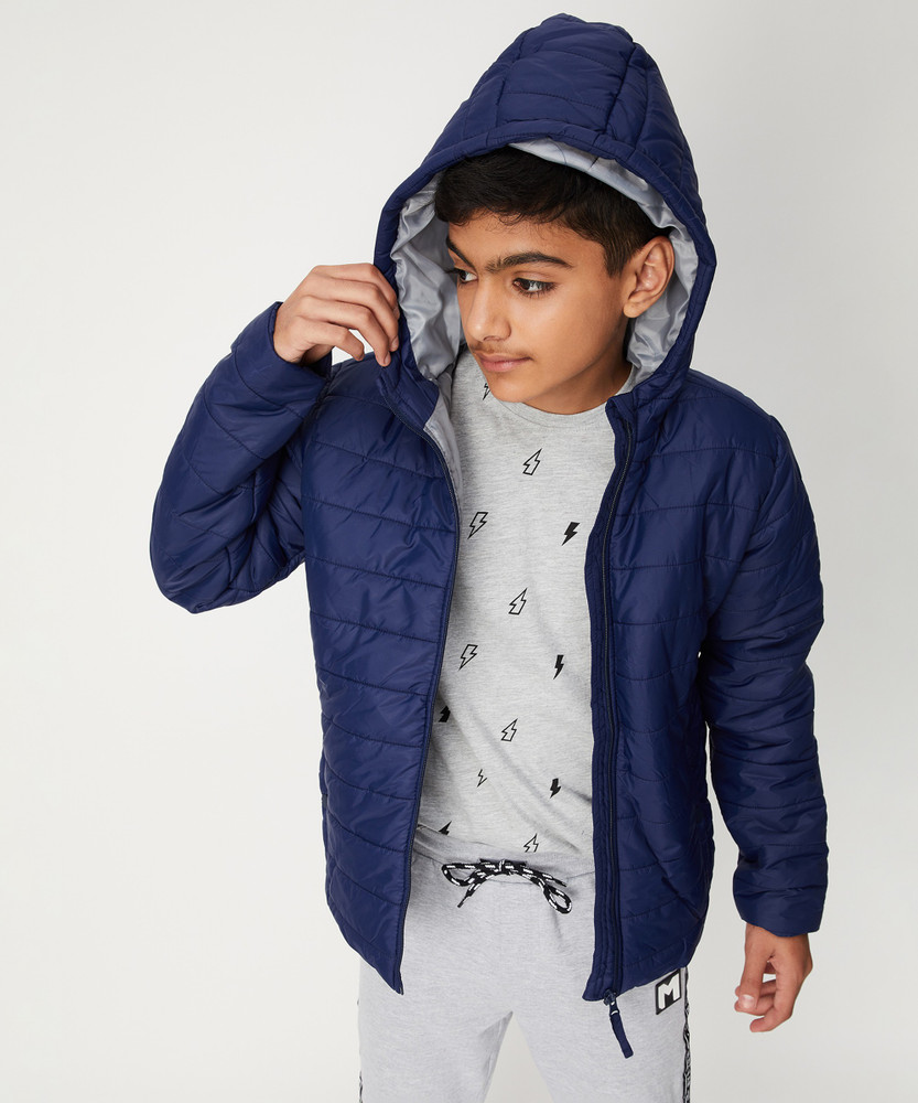 MAX Full Sleeve Striped Boys Jacket Buy MAX Full Sleeve Striped