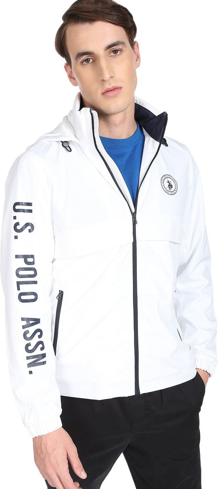 Us polo shop assn white jacket