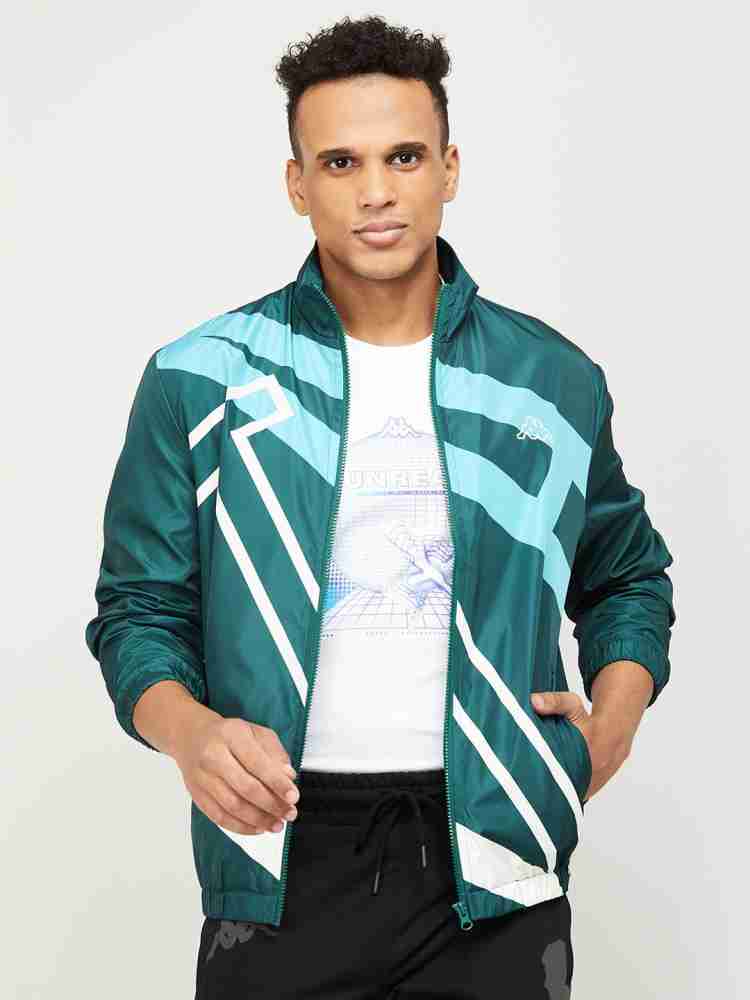 Kappa Full Sleeve Printed Men Jacket - Buy Kappa Full Sleeve