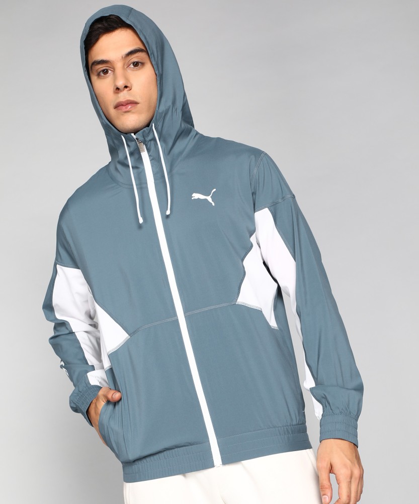 Puma men's full zip wind clearance jacket