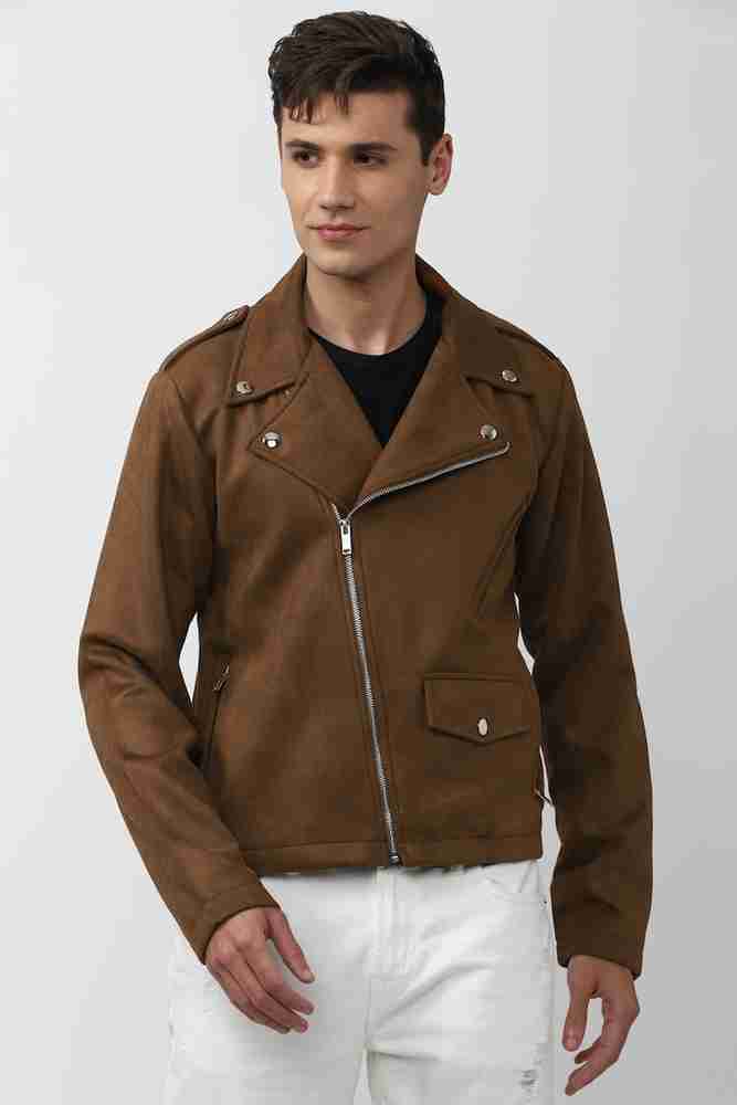 Forever 21 leather jacket mens discount