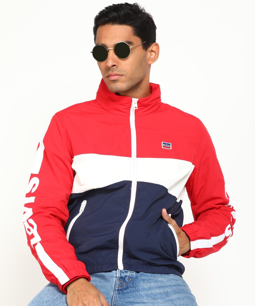 Red levi jacket deals mens