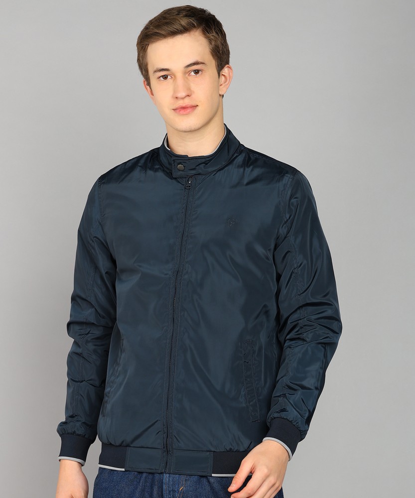 Allen solly full 2025 sleeve solid men's jacket