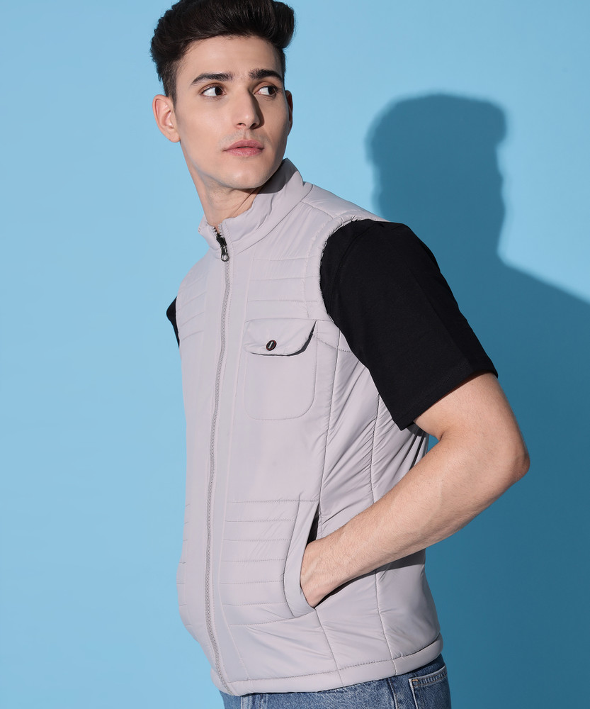 ZEPPI Half Sleeve Solid Men Jacket