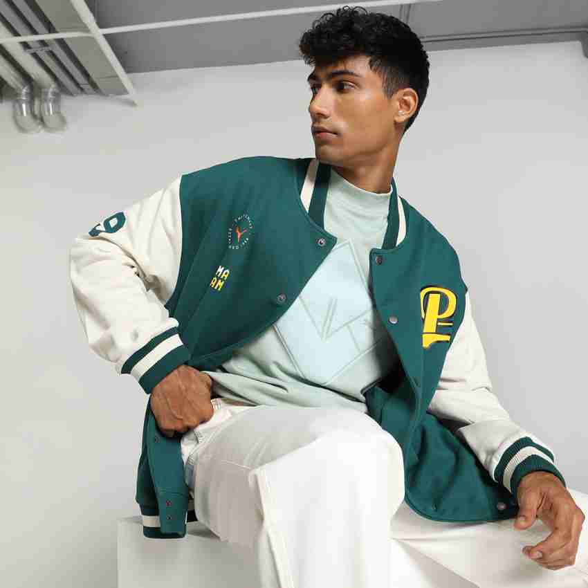 Puma store varsity jacket