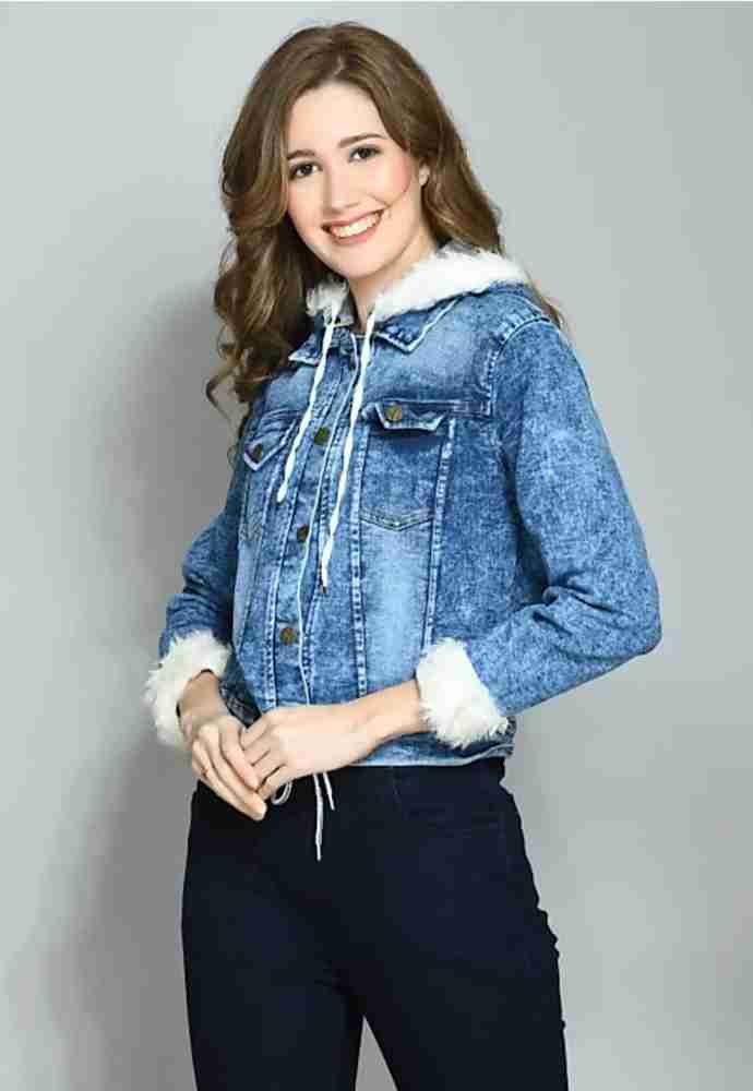 Royale designer Full Sleeve Solid Women Denim Jacket Buy Royale designer Full Sleeve Solid Women Denim Jacket Online at Best Prices in India Flipkart