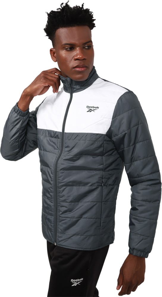 Reebok puffer sales jacket mens