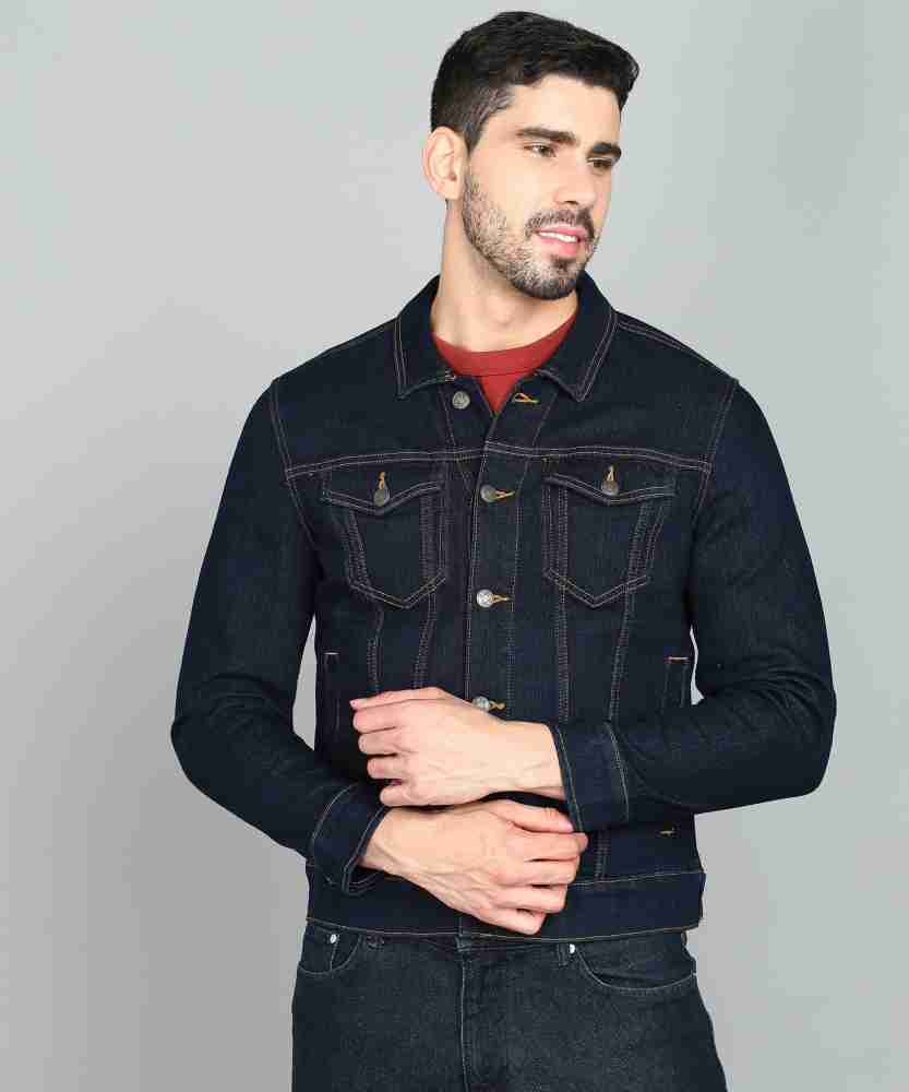 Louis philippe denim jacket best sale