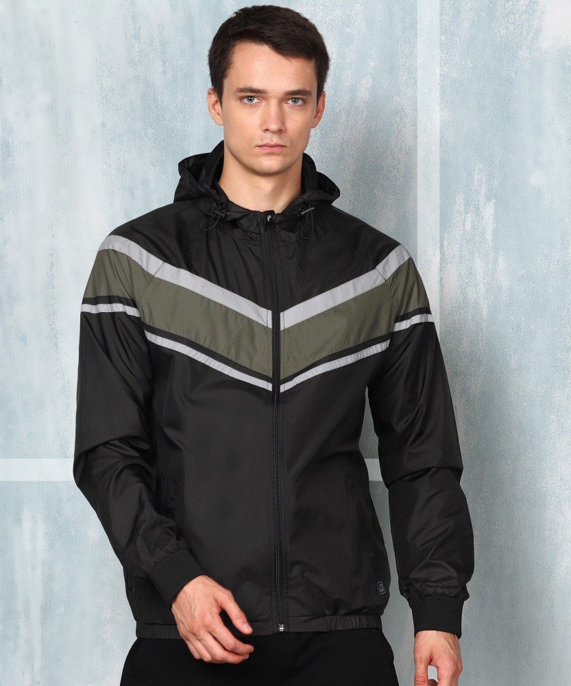 METRONAUT Full Sleeve Colorblock Men Jacket - Buy METRONAUT Full