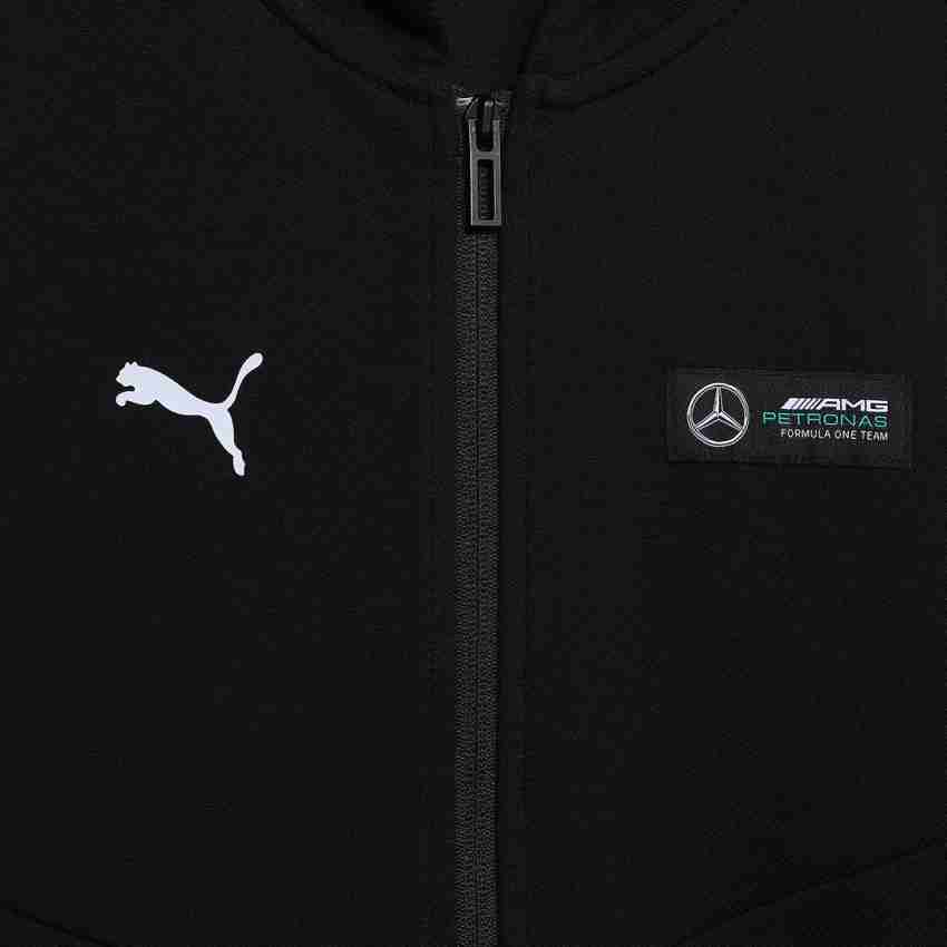 Mercedes AMG Petronas Hooded Sweat Jacket by Puma - Kids