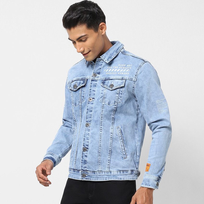 Street Armor by Pantaloons Full Sleeve Printed Men Jacket Buy