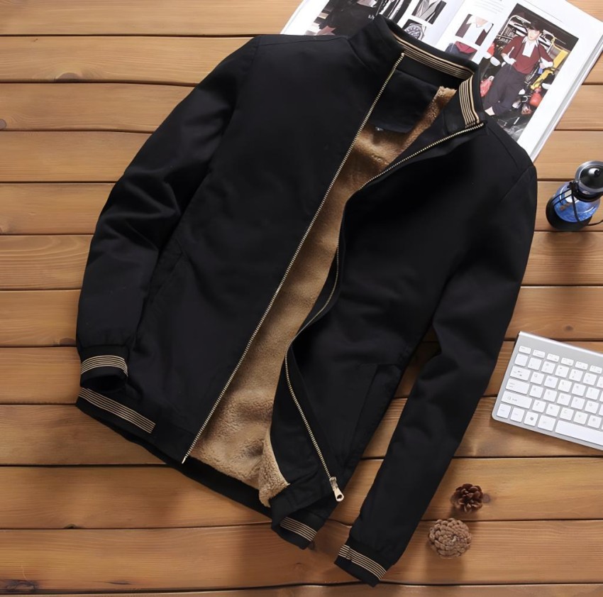 Leather Jacket Black The Keyboard Puffer Leather Jacket