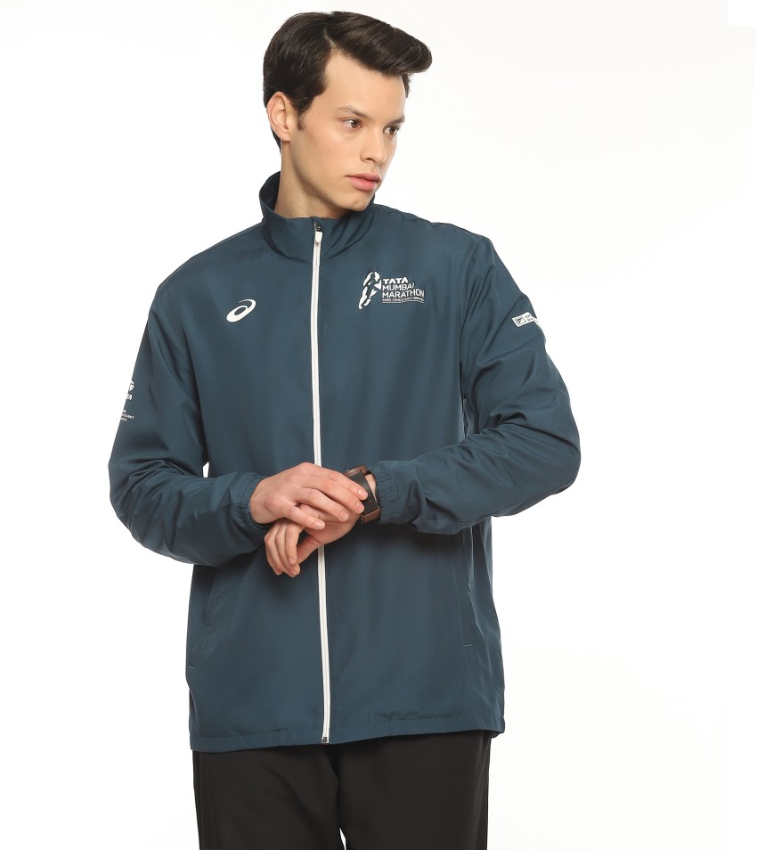 Asics Full Sleeve Solid Men Jacket Buy Asics Full Sleeve Solid