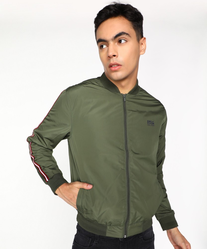 Pepe jeans olive 2025 green jacket