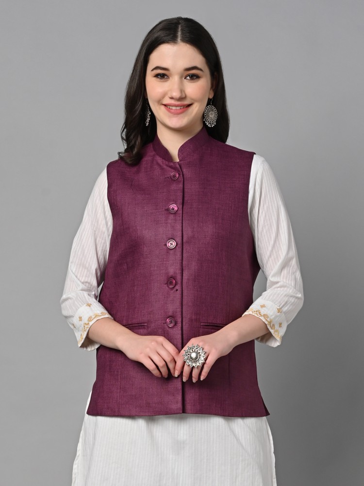 Nehru jacket for on sale women