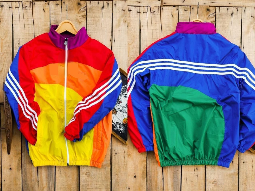 Pride off center store jacket