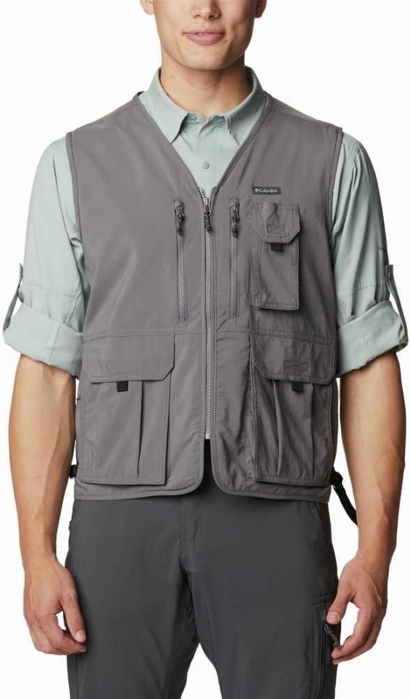 Columbia Sportswear Sleeveless Solid Men Jacket - Buy Columbia Sportswear  Sleeveless Solid Men Jacket Online at Best Prices in India