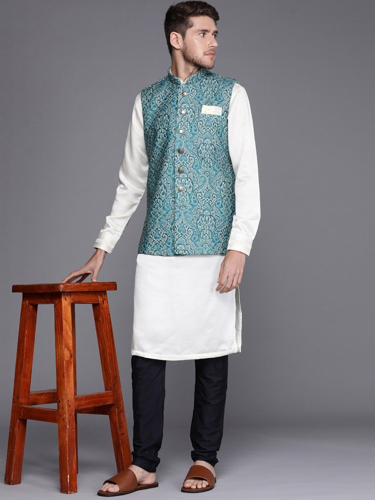 MANYAVAR Sleeveless Printed Men Jacket Buy MANYAVAR Sleeveless Printed Men Jacket Online at Best Prices in India Flipkart