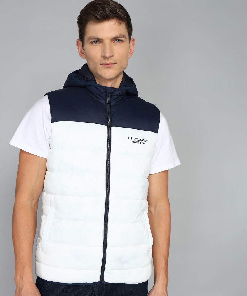 Us polo assn outlet sleeveless jacket