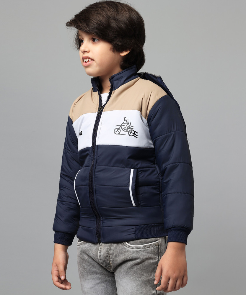 Fame Hype Full Sleeve Printed Colorblock Boys Jacket Buy Fame
